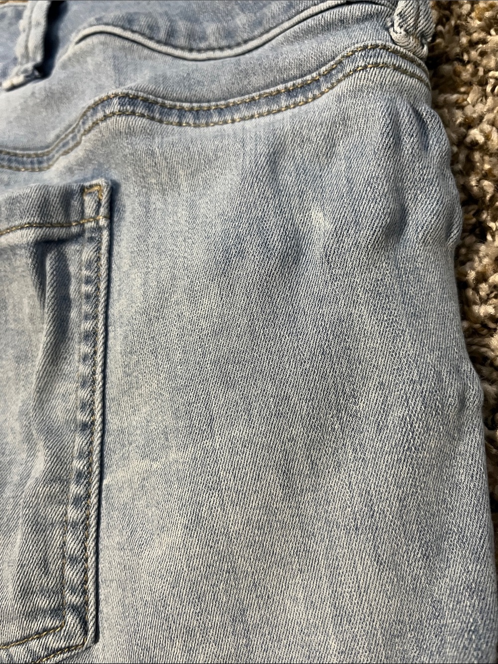 torrid Light Blue Denim Shorts - Picture 9 of 10